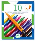 10 felt brushes - Classic