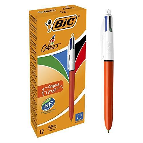 BIC 889971 Penna Ricaricabile a Sfera con 4 Colori di Inchiostro ,  Arancione - Bic - Cartoleria e scuola | IBS