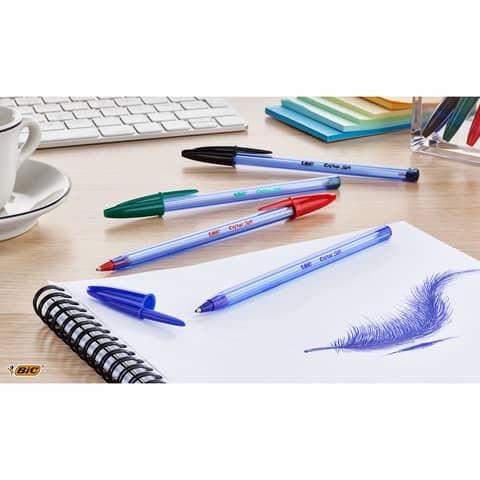 Penna a sfera Cristal Soft M – blu - 3