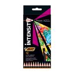 BIC Intensity Premium Nero, Blu, Marrone, Verde, Azzurro, Arancione, Rosa, Porpora, Rosso, Viola, Bianco, Giallo 12 pz