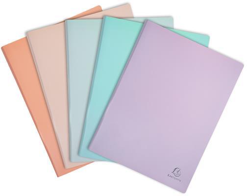 Portalistino A4 Exacompta da 60 buste Colori Assortiti Acquarello