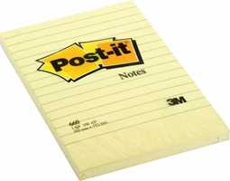 3M Post-it. Foglietti Post-It Super Sticky Grandi Formati. Confezione Da 3  Blocchetti Senza Film Singolo Da 90 Fogli - Post-it - Cartoleria e scuola