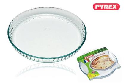 Pyrex PYRTA24 teglia da forno Rotondo Vetro