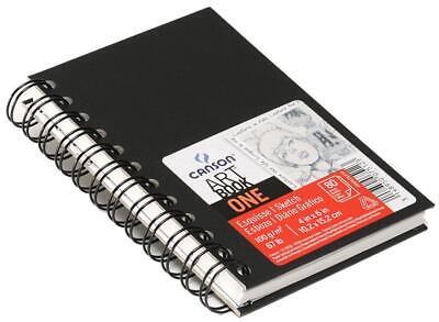 Canson ArtBook ONE - Blocco da disegno, 10,2 x 15,2 cm, con 80 fogli di carta da disegno da 100 g/m².