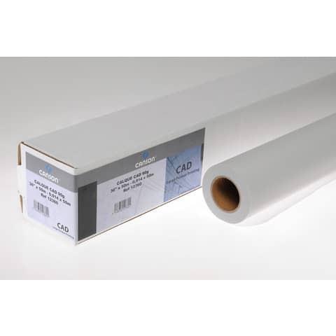 Carta plotter Canson finitura lucida satinata 91,4 cm x 50 mt 90 g/m² - C200012360