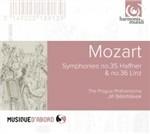 Sinfonie n.35, n.36 - CD Audio di Wolfgang Amadeus Mozart,Jiri Belohlavek