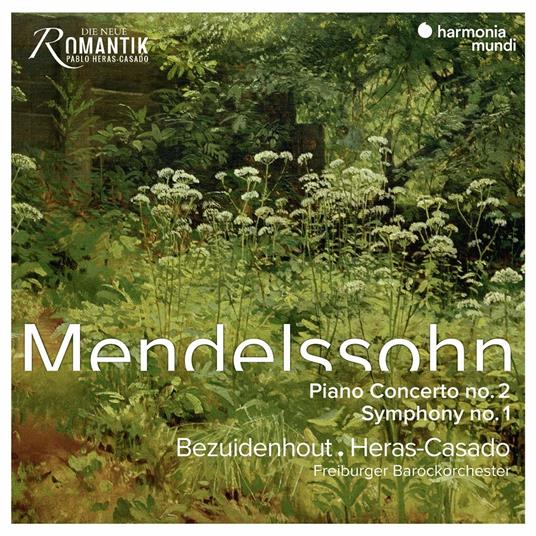 Concerto per pianoforte n.2 - Sinfonia n.1 - Ouverture Melusine - CD Audio di Felix Mendelssohn-Bartholdy,Freiburger Barockorchester,Kristian Bezuidenhout,Pablo Heras-Casado