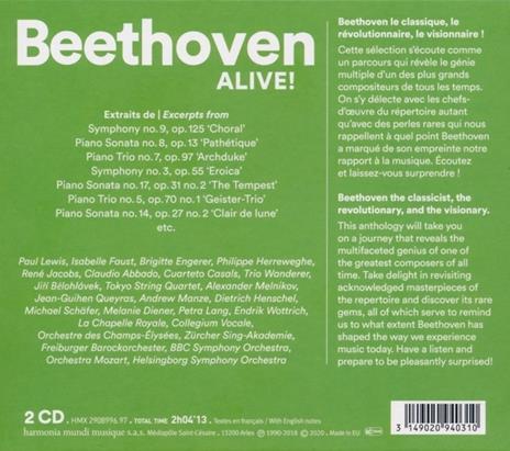 Beethoven Alive! - CD Audio di Ludwig van Beethoven - 2