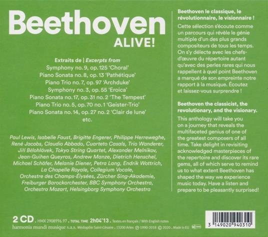 Beethoven Alive! - CD Audio di Ludwig van Beethoven - 2