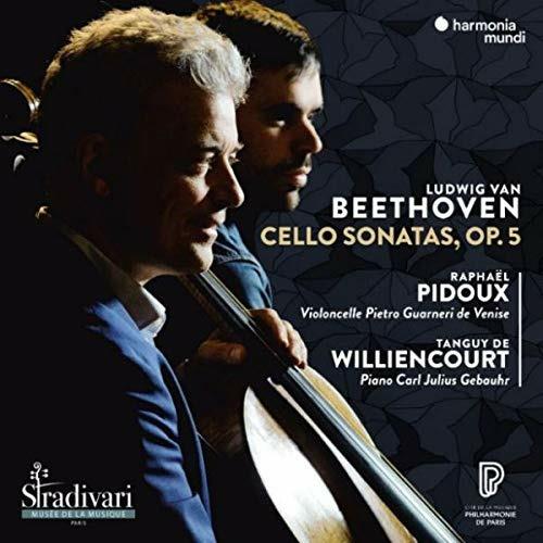 Cello Sonatas op.5 - CD Audio di Ludwig van Beethoven,Raphaël Pidoux