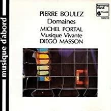 Domaines (1968) - CD Audio di Pierre Boulez