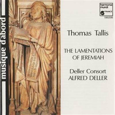 Lamentazioni del profeta Geremia - CD Audio di Thomas Tallis