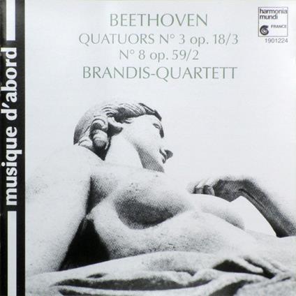 Quartetto per Archi n.3 Op.18 n.3 in re - CD Audio di Ludwig van Beethoven