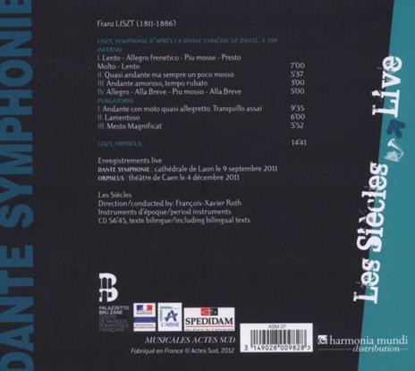 Dante-Symphonie - CD Audio di Franz Liszt - 2