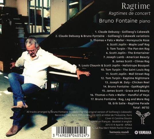 Ragtime - CD Audio di Bruno Fontaine - 2