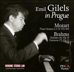 Sonate per pianoforte K533, K494 - Ballate op.10, Fantasie op.116 - SuperAudio CD ibrido di Johannes Brahms,Wolfgang Amadeus Mozart,Emil Gilels