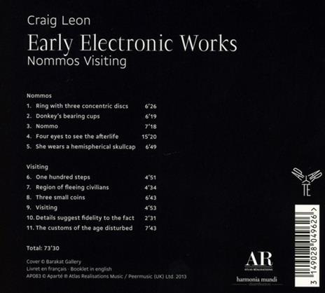 Early Electronic Works - CD Audio di Craig Leon - 2