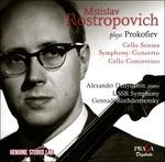 Sonata per violoncello op.119 - Sinfonia - CD Audio di Sergei Prokofiev,Mstislav Rostropovich