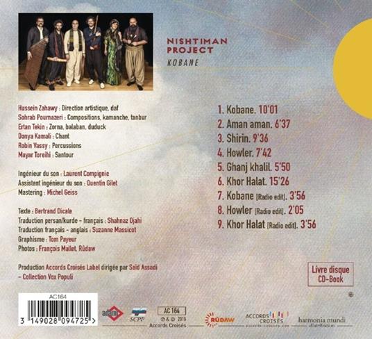 Kobane - CD Audio di Nishtiman Project - 2