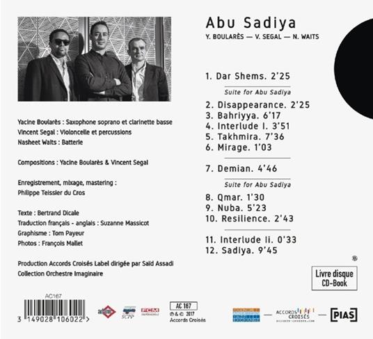 Abu Sadiya - CD Audio di Yacine Boulares - 2