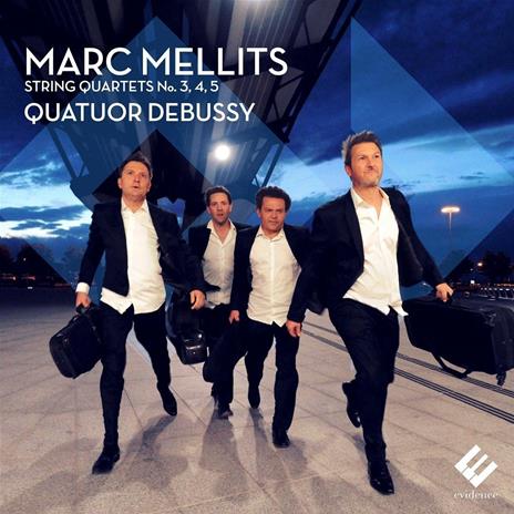 Quartetti d'archi n.3, n.4, n.5 - CD Audio di Quatuor Debussy