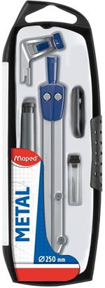 Maped 197513 compasso Blu, Argento