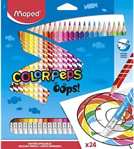 Maped OOPS! Multicolore 24 pz - 3