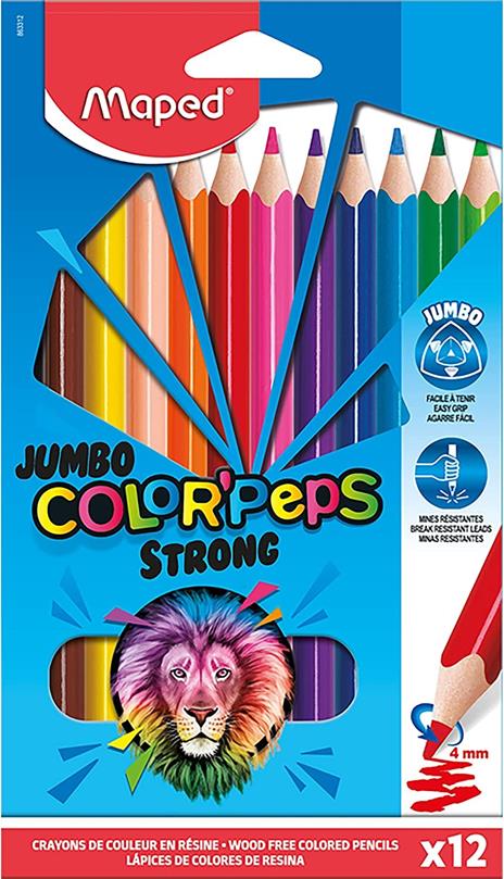 Maped 863312 pastello colorato Multicolore 12 pz