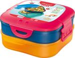 Maped Picnik Set per borsa portapranzo 1,4 L Blu, Arancione, Rosa 1 pz