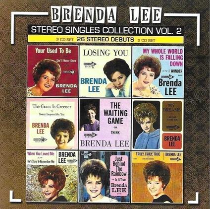 Stereo Singles Collection 1-2 CD 58 Cuts - CD Audio di Brenda Lee