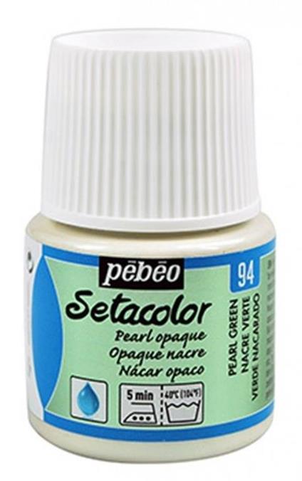 Pebeo Setacolor 45 Ml Opaco Madreperla 094 Verde - Pebeo - Cartoleria e  scuola