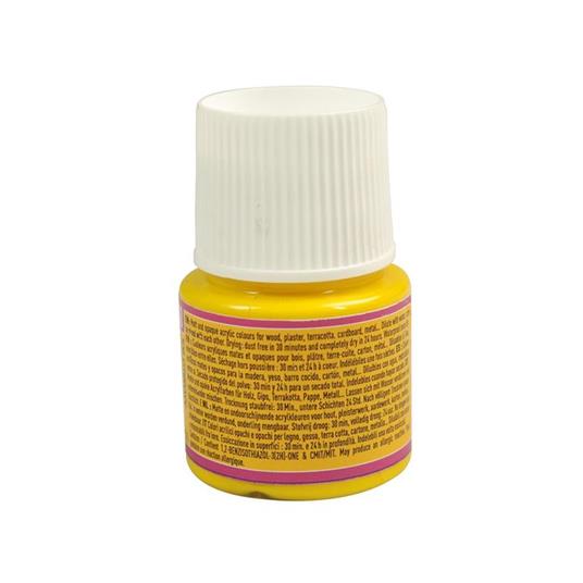 Pittura acrilica opaca - Giallo sole - 45 ml - Pébéo - Cartoleria