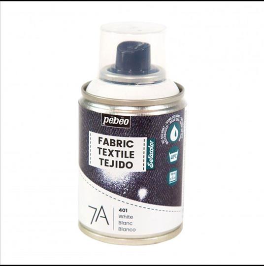 Pebeo Colore 7a Spray Per Tessuto Setacolor 100 Ml Bianco