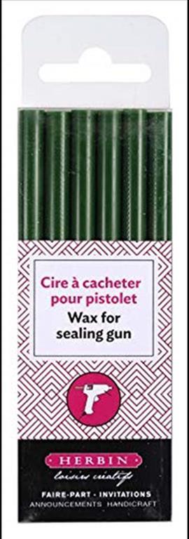 J. Herbin Ceralacca Color Pz.6 X Pistola Verde - J. Herbin - Cartoleria e  scuola