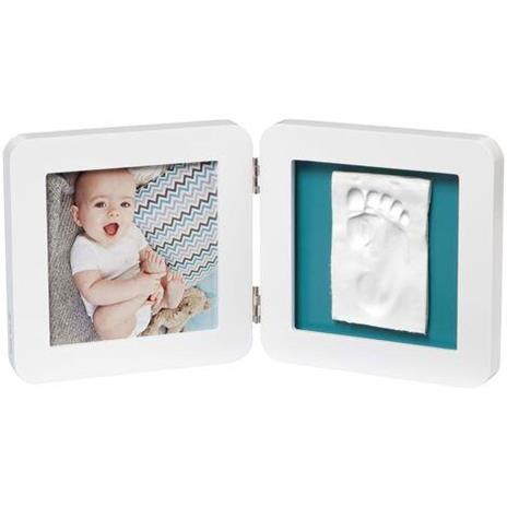 Baby Art Cornice Singola per Impronte "Essentials My Baby Touch Bianca - 2