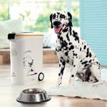 Curver Contenitore Cibo per Cani Dinner is Served con Ruote 54L