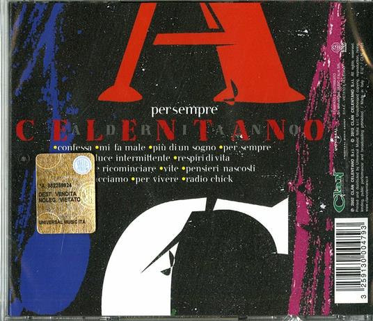 Per sempre - CD Audio di Adriano Celentano - 2