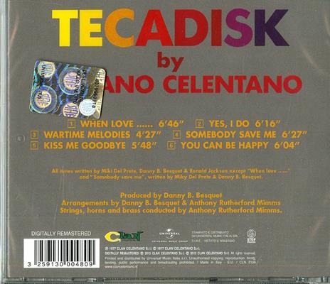 Tecadisk - CD Audio di Adriano Celentano - 2