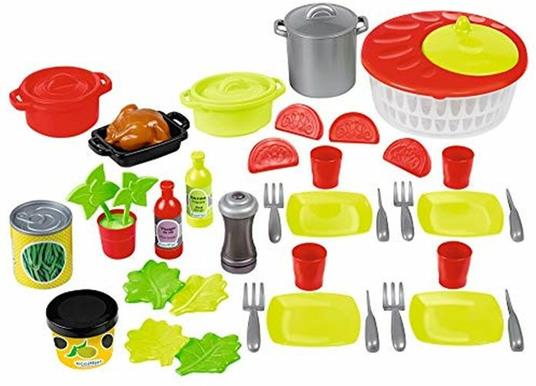 100 Chef Set Cucina con Lava Insalata e 43 Accessori