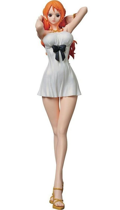 Figure One Piece Nami G&G Ed.. White - 3