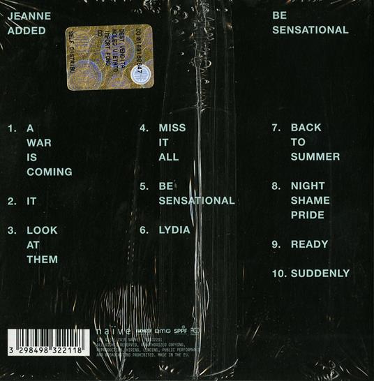 Be Sensational - CD Audio di Jeanne Added - 2