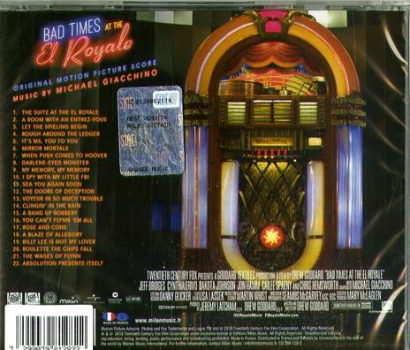 Bad Times at the El Royale (Colonna sonora) - CD Audio di Michael Giacchino - 2