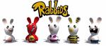 Rabbids 3D Figure - Boxer Rabbid Ubisoft Scatola Blu