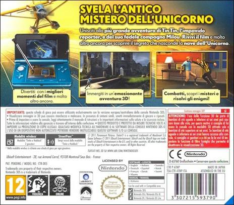 Le Avventure Di Tin Tin - 3DS - 2