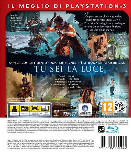 Essentials Prince of Persia - gioco per PlayStation3 - Ubisoft - Action -  Adventure - Videogioco | IBS