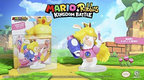 Mario Rabbid K.Battle Statua Peach 8cm - 5