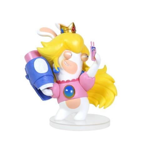 Mario Rabbid K.Battle Statua Peach 8cm - 2