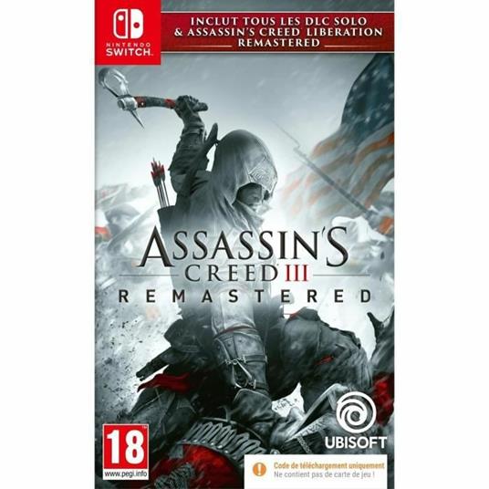 Assassin's Creed 3 + Assassin's Creed Liberation Remaster (Codice nella confezione) Gioco per Switch