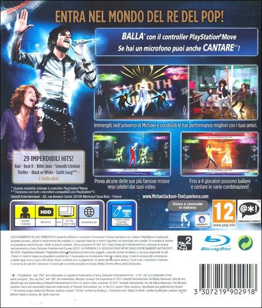 Michael Jackson: The Experience - gioco per PlayStation3 - Ubisoft -  Musicale - Videogioco | IBS