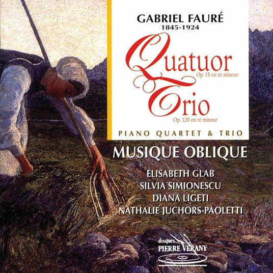 Klavierquartett Op.15 - CD Audio di Gabriel Fauré